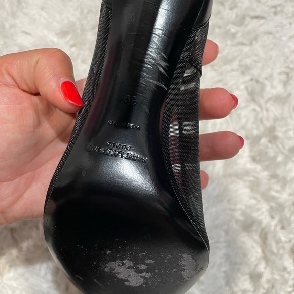 Saint Laurent Anja Mesh Pointed Toe Pump size 39, lightly worn - Picture 7 of 16